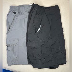2 pair-world wide sportsman cargo shorts size 44